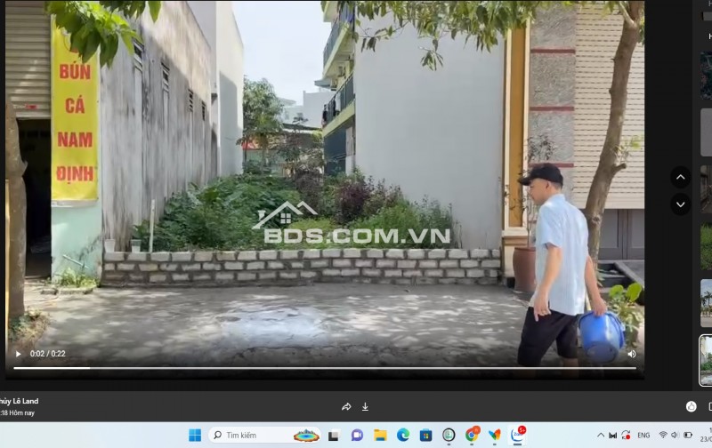 Lô đất có Mặt bằng kinh doanh sầm uất ngay Đại học Công nghiệp- Phường Lê Hồng Phong